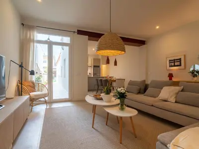 Zona de estar de Holiday Home Rita by Interhome