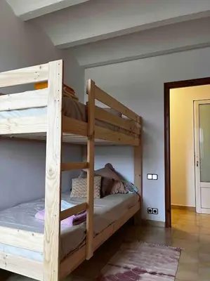 Cama o camas de una habitación en Can Catrol
