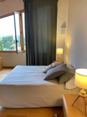 Cama o camas de una habitación en Can Catrol