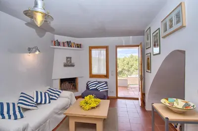 Zona de estar de Sa Tuna 