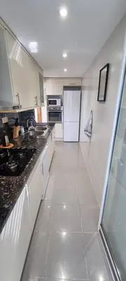 Una cocina o zona de cocina en Piso en puerto Platja de Aro