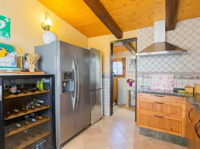 Una cocina o zona de cocina en Finca Montnegre Suites and Spa