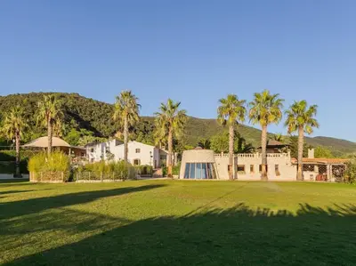 Paisaje cerca de esta villa