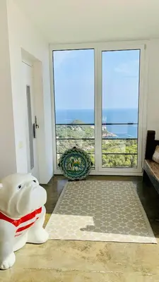 Paisaje cerca de esta villa