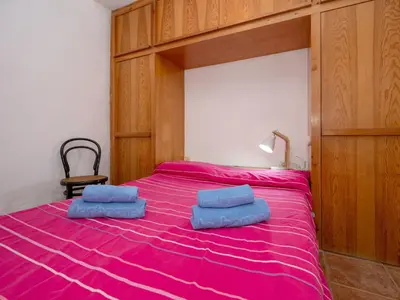 Cama o camas de una habitación en Apartment Zodiak by Interhome