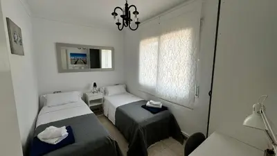 Cama o camas de una habitación en Casa de Verano