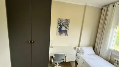 Cama o camas de una habitación en Casa de Verano