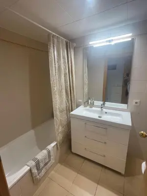 Un baño de Apartamento MARINA PLAYA, primera linea de mar