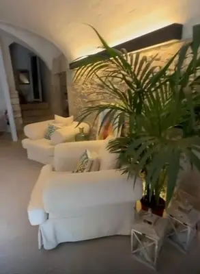Zona de estar de Mas Carreras 1846 HISTORIC LUXURY HOUSE