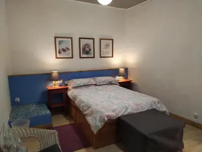 Cama o camas de una habitación en Can Penjarella I