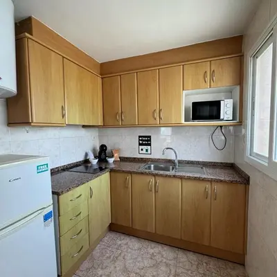 Una cocina o zona de cocina en Kesito Family Apartments