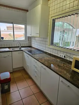 Una cocina o zona de cocina en Montagne vue panoramique sur mer