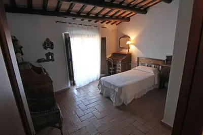 Cama o camas de una habitación en Casa acogedora en Begur