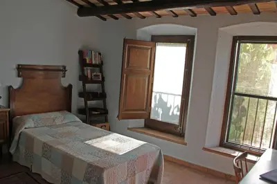 Cama o camas de una habitación en Casa acogedora en Begur