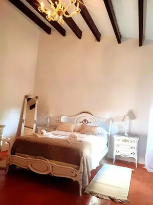 Cama o camas de una habitación en Mas Fina