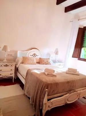 Cama o camas de una habitación en Mas Fina