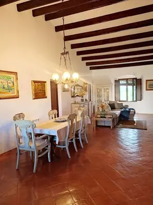 Zona de estar de Mas Fina