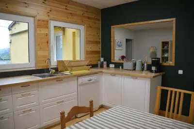 Una cocina o zona de cocina en Apartament rural Can Ramon