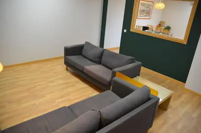 Zona de estar de Apartament rural Can Ramon