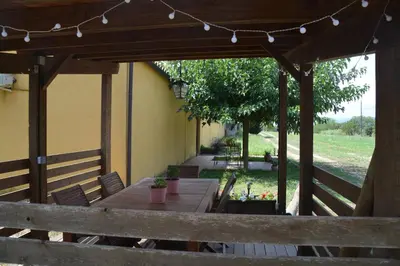 Jardín al aire libre en Apartament rural Can Ramon