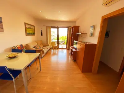 Una cocina o zona de cocina en Apartament gran amb pàrquing a 5 min del centre