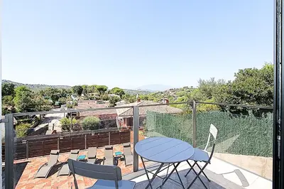 Un balcón o terraza de Villa Esperanza