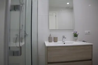 Un baño de Modern Apartament al costat del Parc de la Devesa