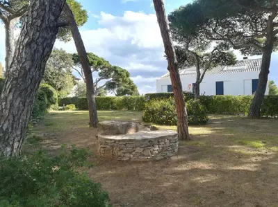 Jardín al aire libre en Apartamento Roc Mar
