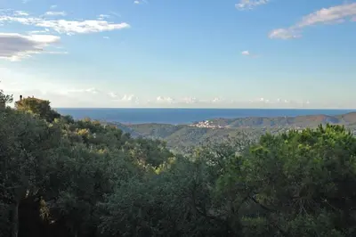Paisaje cerca de esta villa