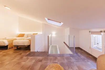 Cama o camas de una habitación en Bravissimo Mercadal Duplex, with 2 bedrooms
