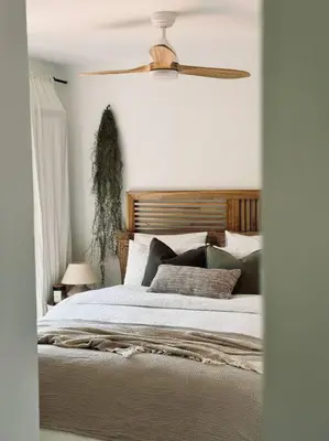 Cama o camas de una habitación en The Golden Oak in Calella Centre - 100m from beach