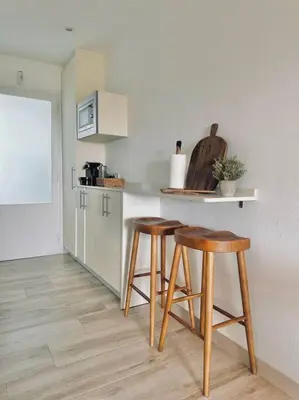 Una cocina o zona de cocina en The Golden Oak in Calella Centre - 100m from beach