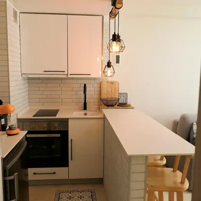 Una cocina o zona de cocina en Belair Lloret Sun & Beach