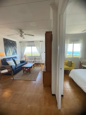 Cama o camas de una habitación en Bosmar 10F