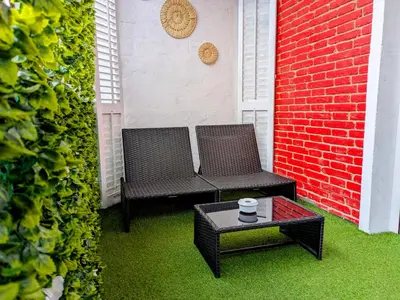 Zona de estar de THE ROOM - APARTMENT IN LLORET
