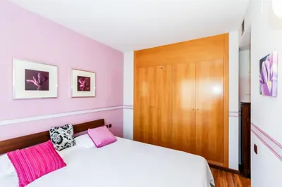 Cama o camas de una habitación en Apartamento Sauvage