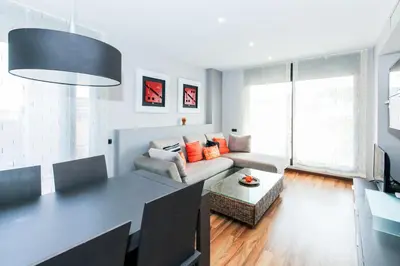 Zona de estar de Apartamento Sauvage