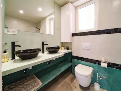 Un baño de Villa Elena