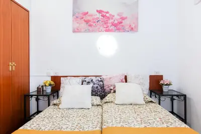 Cama o camas de una habitación en Apartamento Disa
