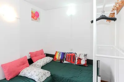 Cama o camas de una habitación en Apartamento Disa