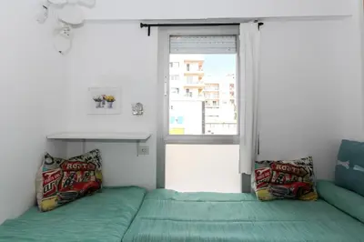 Cama o camas de una habitación en Apartamento Disa