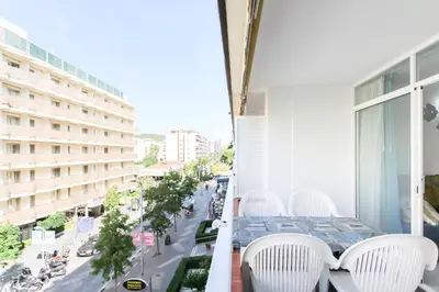 Un balcón o terraza de Apartamento Richie