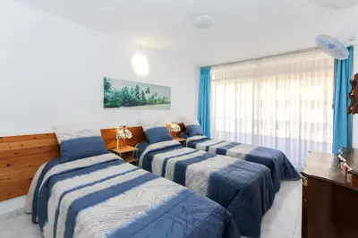 Cama o camas de una habitación en Apartamento Richie