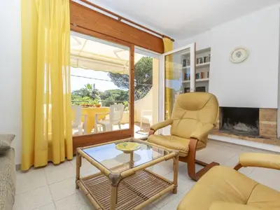 Zona de estar de Holiday Home Melis III C2 by Interhome