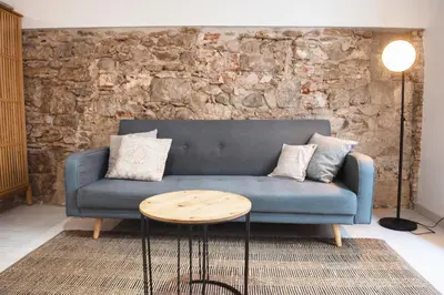 Zona de estar de Elena Apartments Girona