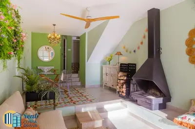 Zona de estar de Casa Anima en Platja d'Aro