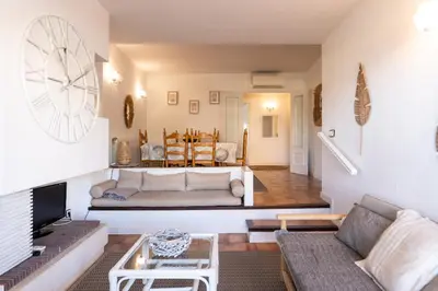 Zona de estar de Apartaments Marítim Torre Valentina