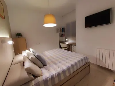 Cama o camas de una habitación en Es Camí des Castell