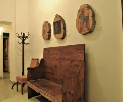 Zona de estar de Hostal Montsoliu