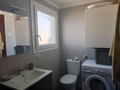 Un baño de Sa Torreta